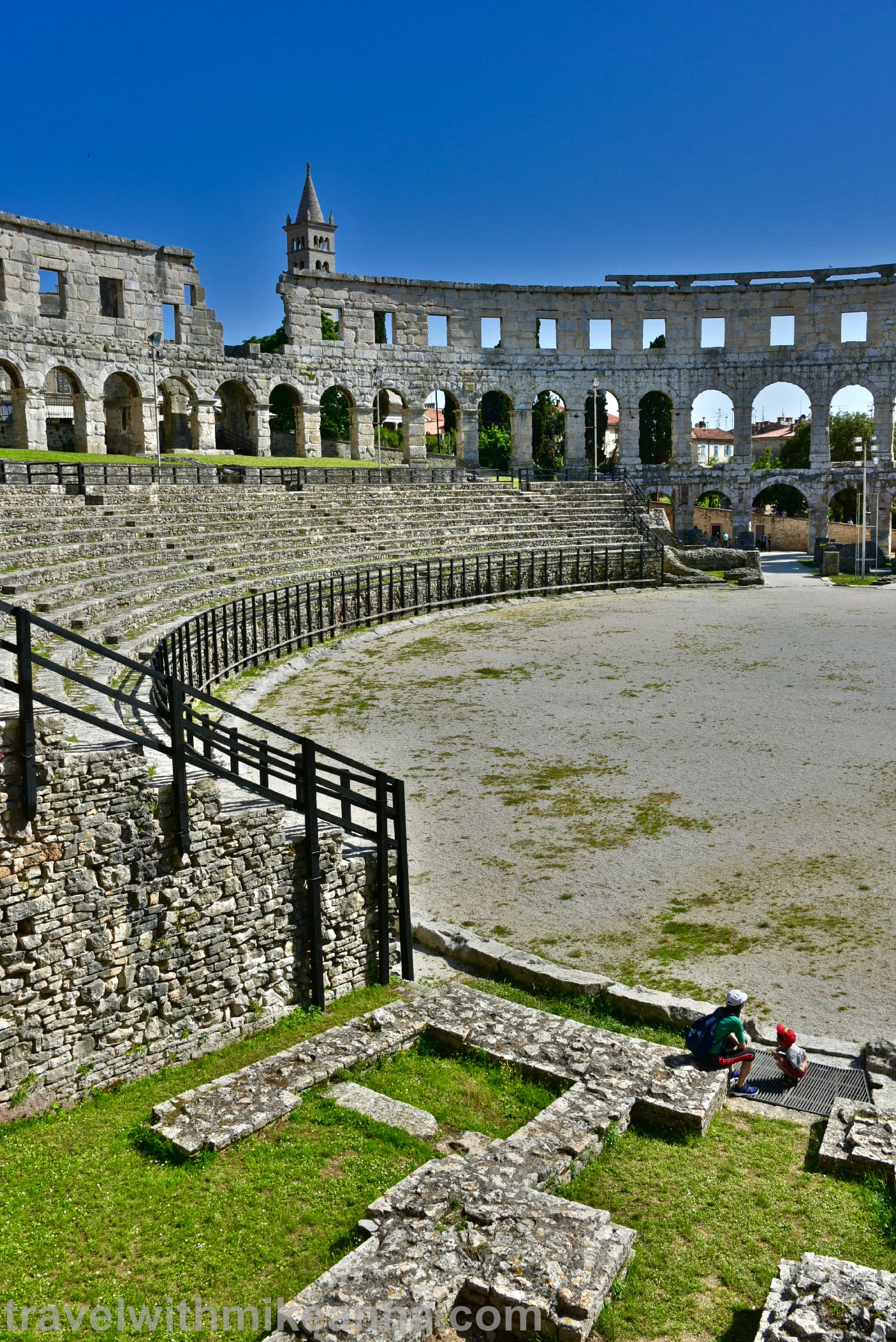 photography of Croatia Pula Rome Amphitheater 羅馬競技場