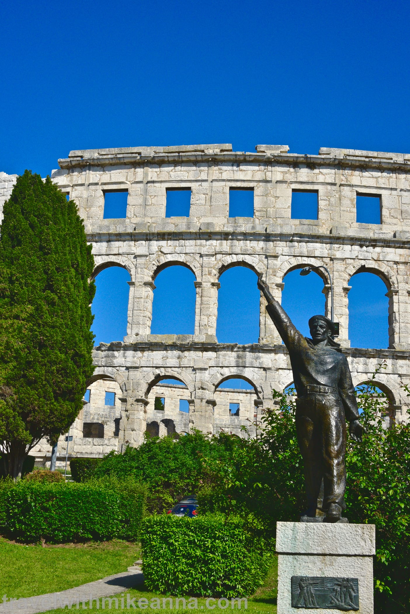 Croatia Pula Rome Amphitheater 羅馬競技場攝影
