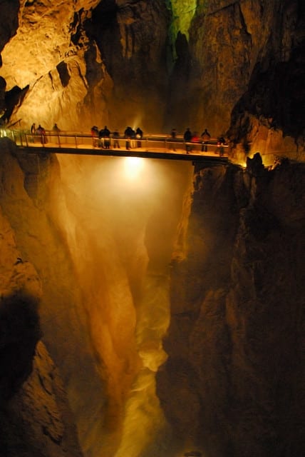 slovenia skocjan cave bridge