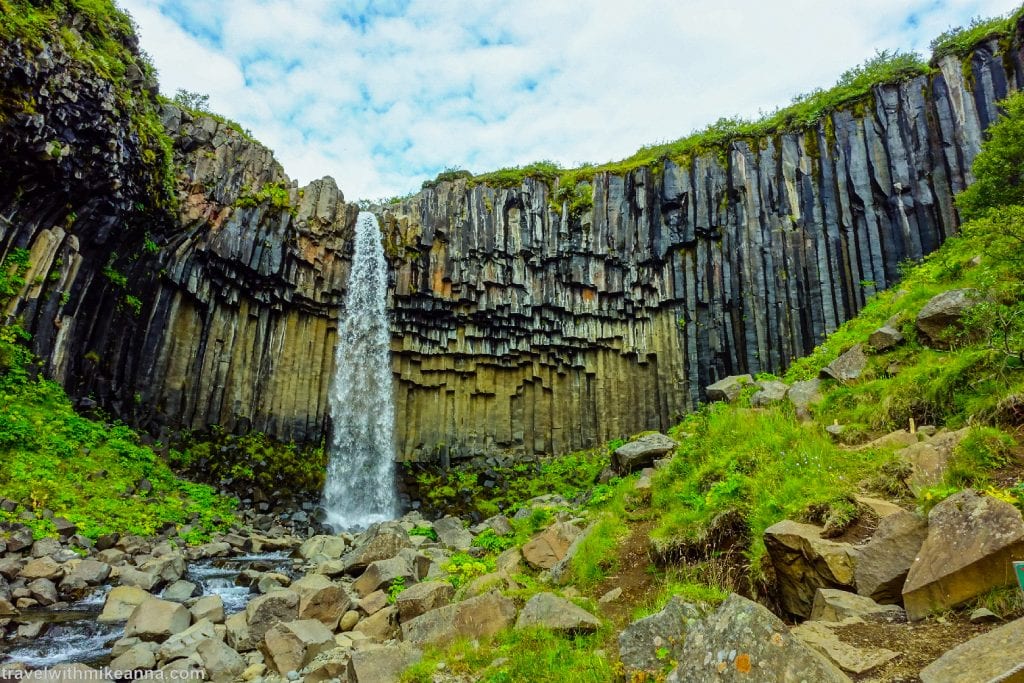 Vatnajökull National Parke瀑布