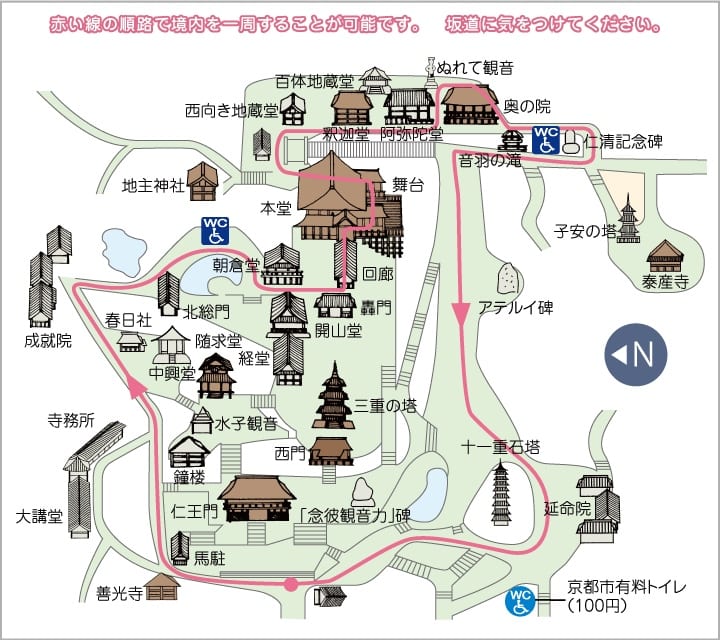 清水寺地圖