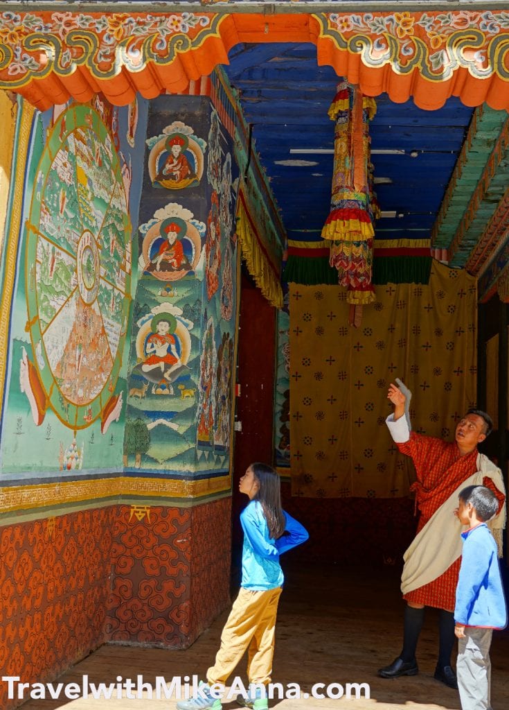 帕羅宗堡Paro Dzong 壁畫
