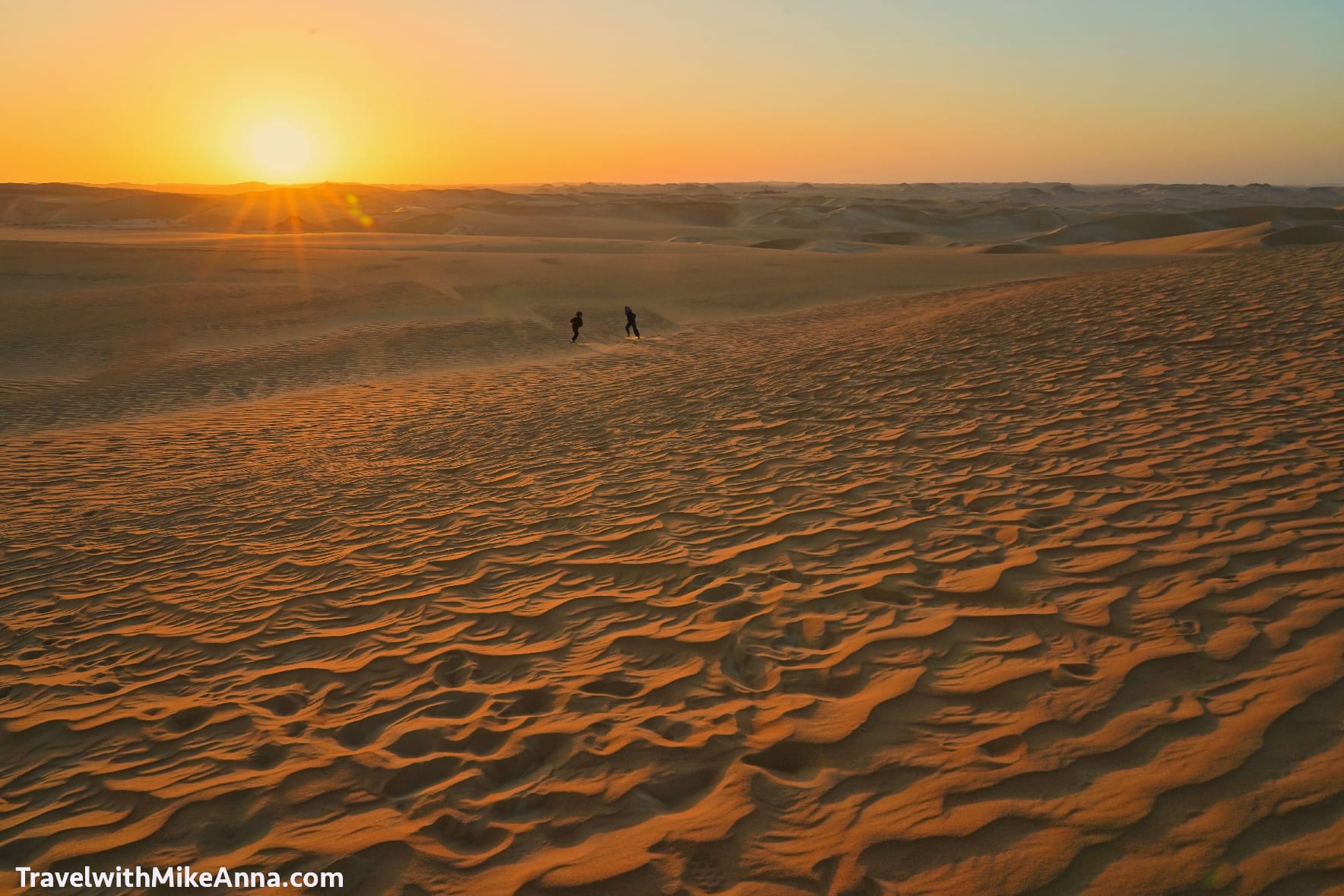 錫瓦 沙漠夕陽