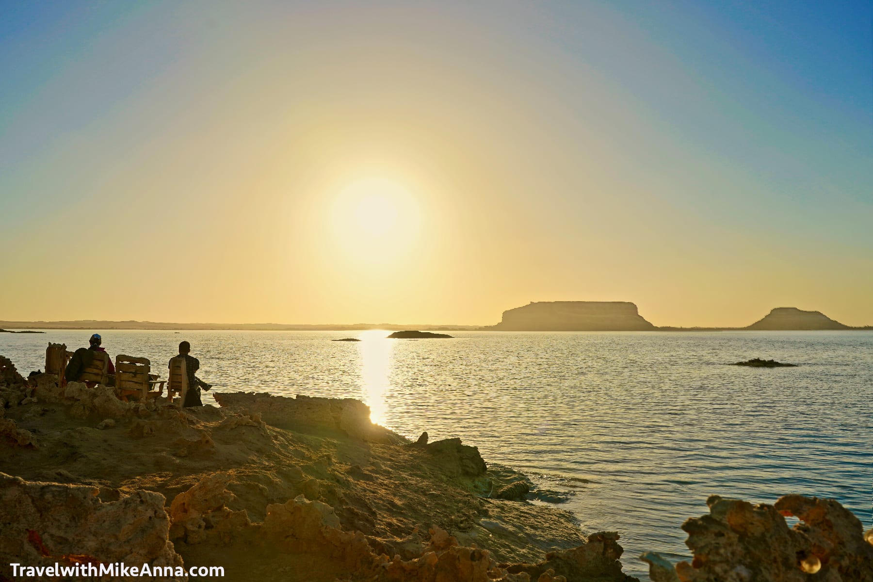 錫瓦 El Biout Island島夕陽 sunset