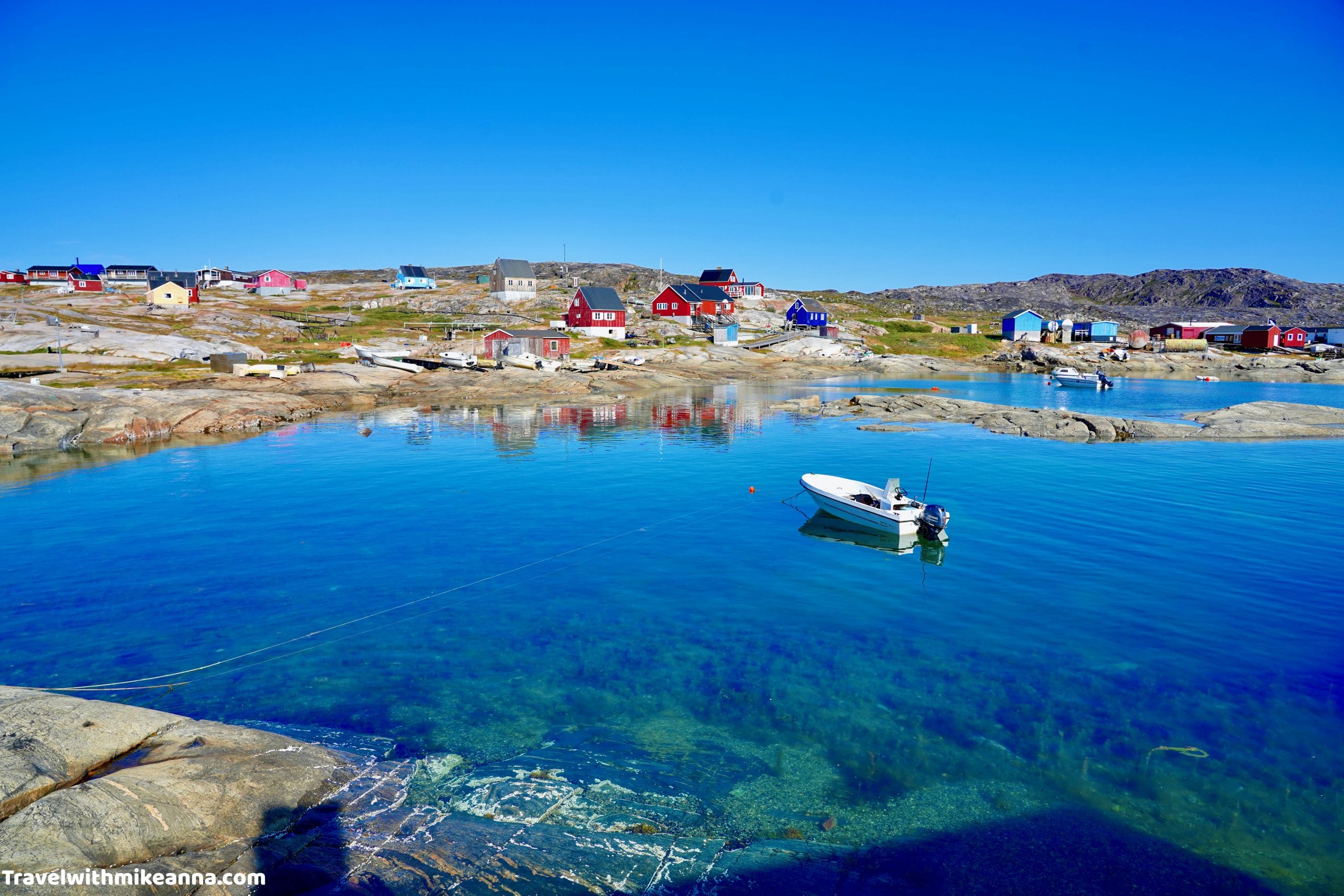 格陵蘭 小島 Oqaatsut 漁村 rodebay